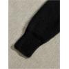 image:imageGORGLITTER Womens Fuzzy Crop Sweater Cardigan 2025 Winter Holiday Outfits Chunky Pearl Button Down Long Sleeve CardiganSolid Black