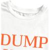 image:imageGORGLITTER Womens Graphic Print Cap Sleeve Crop Top Casual Round Neck Short Sleeve TShirtWhite and Orange Letter