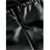 image:imageGORGLITTER Womens High Waisted Ruched Fitted Tummy Control Skirt Dressy Casual Leather Bodycon Mini SkirtBlack