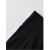 image:imageGORGLITTER Womens Pleated Dress Shorts Dressy Business Casual High Waisted Wide Leg Bermuda Work Formal Tailored ShortsBlack