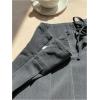 image:imageGORGLITTER Womens Pleated Lace Skirt Bow Low Waist Skort A Line Mini Skater Tennis Skirts with ShortsGrey