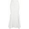 image:imageGORGLITTER Womens Ruffle Bodycon Maxi Skirts Fishtail High Waisted Pencil Long Going Out SkirtsWhite