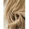 image:imageGORGLITTER Womens Silk Satin Wide Leg Pants Dressy Flowy Pleated Trousers Business Casual Work Palazzo Pants CasualApricot