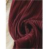 image:imageGORGLITTER Womens Silk Satin Wide Leg Pants Dressy Flowy Pleated Trousers Business Casual Work Palazzo Pants CasualRed Violet