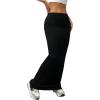 image:imageGORGLITTER Womens Trendy Bodycon Maxi Skirts Casual Boho Dressy High Waisted Elastic Waist Pencil Long Midi Skirts 2026Black