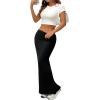 image:imageGORGLITTER Womens Trendy Bodycon Maxi Skirts Casual Boho Dressy High Waisted Elastic Waist Pencil Long Midi Skirts 2026Black