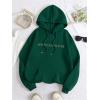 image:imageGORGLITTER Womens Y2K Christian Jesus Hoodies Trendy Graphic Letter Long Sleeve Fall Oversized Halloween SweatshirtsDark Green