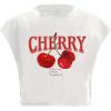 White Letter & Cherry