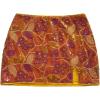 image:imageGORGLITTER Womens Sequin Sparkle Skirt Floral Glitter Split Y2k Low Rise Going Out SkirtsOrange