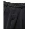 image:imageGORGLITTER Mens Baggy Dress Pants Pleated Wide Leg Slacks Old Money Work Office Business Casual TrousersSolid Black