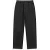 image:imageGORGLITTER Mens Baggy Dress Pants Pleated Wide Leg Slacks Old Money Work Office Business Casual TrousersSolid Black