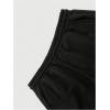 image:imageGORGLITTER Mens Baggy Sweatpants Elastic Waist Drawstring Wide Leg Lounge Sweat Pants with PocketsBlack