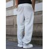 image:imageGORGLITTER Mens Baggy Sweatpants Y2k Stitch Straight Leg Sweatpants Workout Gym Joggers Track Pants Trousers Streetwear
