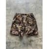 image:imageGORGLITTER Mens Camo Shorts Y2K Graphic Drawstring Waist Gym Track Shorts with PocketsBrown Camo