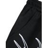 image:imageGORGLITTER Mens Graphic Baggy Sweatpants Wide Leg Y2K Drawstring Stacked Jogger Pants with PocketsBlack Letters