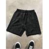image:imageGORGLITTER Mens Letter Graphic Track Shorts Y2K Straight Leg Basketball Drawstring Acid Wash ShortsMulticolor