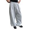 image:imageGORGLITTER Mens Wide Leg Baggy Sweatpants Y2K Oversized Casual Workout Athletic Trousers Track PantsGrey