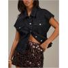 image:imageGORGLITTER Womens Sequin Skirt Sparkly Glitter Low Rise Party Club A Line Mini Skirts Going Out OutfitsBrown