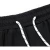 image:imageMens Casual Grunge Baggy Sweatpants Hiking Stacked Flared Cargo Work Pants Studded TrousersBlack
