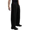 image:imageGORGLITTER Mens Baggy Sweatpants Elastic Waist Drawstring Wide Leg Lounge Sweat Pants with PocketsBlack
