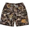 image:imageGORGLITTER Mens Camo Shorts Y2K Graphic Drawstring Waist Gym Track Shorts with PocketsBrown Camo