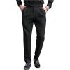 image:imageGORGLITTER Mens Pleated Low Rise Waisted Dress Pants Straight Leg Trousers Work Slacks Pants Business Casual OutfitsBlack