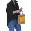 image:imageGORGLITTER Womens Oversized Shirts Causal Dressy Tie Cuff Long Sleeve Collared Business Work Dress Blouses TopsBlack