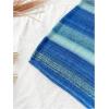 image:imageGORGLITTER Womens Crochet Halter Mini Dress Cut Out Colorblock Backless Knit Summer Vacation Beach Cover Up SundressesBlue