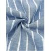 image:imageGORGLITTER Womens Plus Size Work Pants Striped High Waisted Wide Leg Palazzo Trousers Vacation OutfitsBlue and White