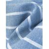 image:imageGORGLITTER Womens Plus Size Work Pants Striped High Waisted Wide Leg Palazzo Trousers Vacation OutfitsBlue and White
