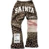 image:imageGORGLITTER Womens Leopard Baggy Sweatpants Wide Leg Y2k Grunge Elastic Waisted Workout Tranck Sweat Pants StreetwearWhite