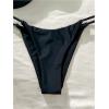 image:imageGORGLITTER Womens High Cut 2 Piece Bikini Swimsuits Braided String Push Up Underwire Cheeky Swimwear SetBlack