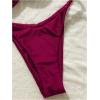 image:imageGORGLITTER Womens High Cut 2 Piece Bikini Swimsuits Braided String Push Up Underwire Cheeky Swimwear SetBurgundy