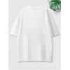 image:imageGORGLITTER Mens Lip Pattern Graphic Tees Loose Short Sleeve Crewneck T Shirts Streetwear TopWhite Lip
