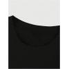 image:imageGORGLITTER Mens Y2k Goth Shirt Jersey Letter Graphic Color Block Oversized Long Sleeve Crewneck Vacation Tee TopsBlack and Grey