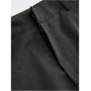 image:imageGORGLITTER Womens Pleated Wide Leg Pants Work Dress Pants Business Casual Slacks Trousers Fall OutfitBlack