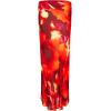 image:imageGORGLITTER Womens 3 Piece Swimsuits Tie Dye Y2k Halter Triangle Thong Bikini Sets with Cover Up SkirtMulti Red