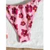 image:imageGORGLITTER Womens Floral Bikini Sets Cheeky High Cut Thong Summer Beach Vacation 2026 Swimsuits Bathing SuitPink