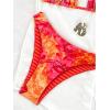 image:imageGORGLITTER Womens Floral Boho Bikini Colorful String Halter Swimsuit Thong Sexy Cheeky Bathing Suit Trendy 2026Multicolor