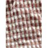 image:imageGORGLITTER Womens Gingham Bikini Lace Trim High Cut Swimsuit Two Piece Bathing Suit Cute SwimwearCoffee Brown