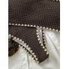 image:imageGORGLITTER Womens Strapless Bikini Crochet High Waisted Boho Bandeau Swimsuit 2 Piece Bathing SuitsChocolate Brown