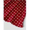 image:imageGORGLITTER Womens Polka Dots Long Flowy Skirts Dressy High Waisted Business Causal SkirtRed