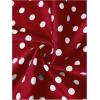 image:imageGORGLITTER Womens Polka Dots Long Flowy Skirts Dressy High Waisted Business Causal SkirtRed