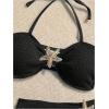 image:imageGORGLITTER Womens Strapless Bandeau Swimsuits High Waisted Bandeau Bikini Sets Beach Sarong Coverup Skirts Bathing SuitsBlack