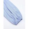 image:imageGORGLITTER Womens Striped Button Up Tops Balloon Long Sleeve Collared Shirt Fall Fashion Blouse TopBlue