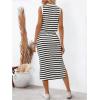 image:imageGORGLITTER Womens Skirt Sets 2 Piece Outfits Maxi Skirt and Top Set Vacation Cruise Summer OutfitsBlack and White