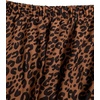 image:imageGORGLITTER Womens Plus Cheetah Leopard Print Chiffon Maxi Skirts Y2k Mesh Animal High Waisted Flare Long Skirts TrendyBlack and Brown