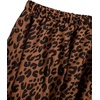 image:imageGORGLITTER Womens Plus Cheetah Leopard Print Chiffon Maxi Skirts Y2k Mesh Animal High Waisted Flare Long Skirts TrendyBlack and Brown