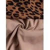 image:imageGORGLITTER Womens Plus Cheetah Leopard Print Chiffon Maxi Skirts Y2k Mesh Animal High Waisted Flare Long Skirts TrendyBlack and Brown