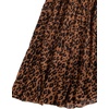 image:imageGORGLITTER Womens Plus Cheetah Leopard Print Chiffon Maxi Skirts Y2k Mesh Animal High Waisted Flare Long Skirts TrendyBlack and Brown